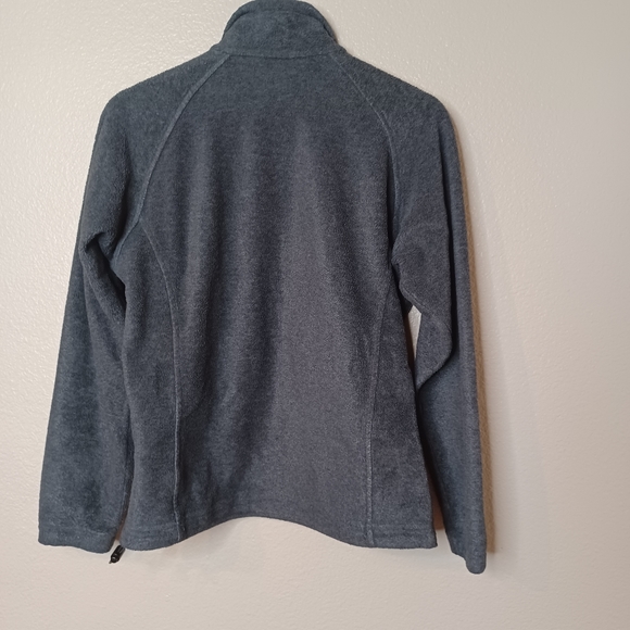 Columbia Grey Women's Fleece Embroidered "The Big Event" Jacket Size Small - Picture 9 of 11